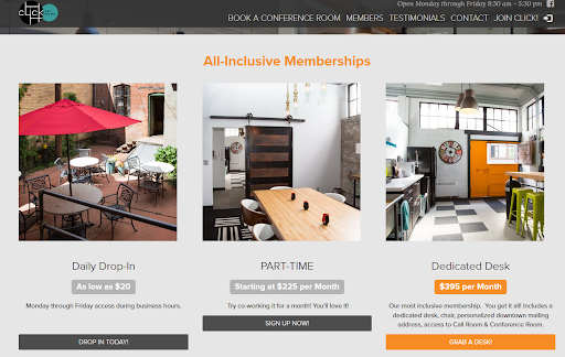 Display membership types on your website