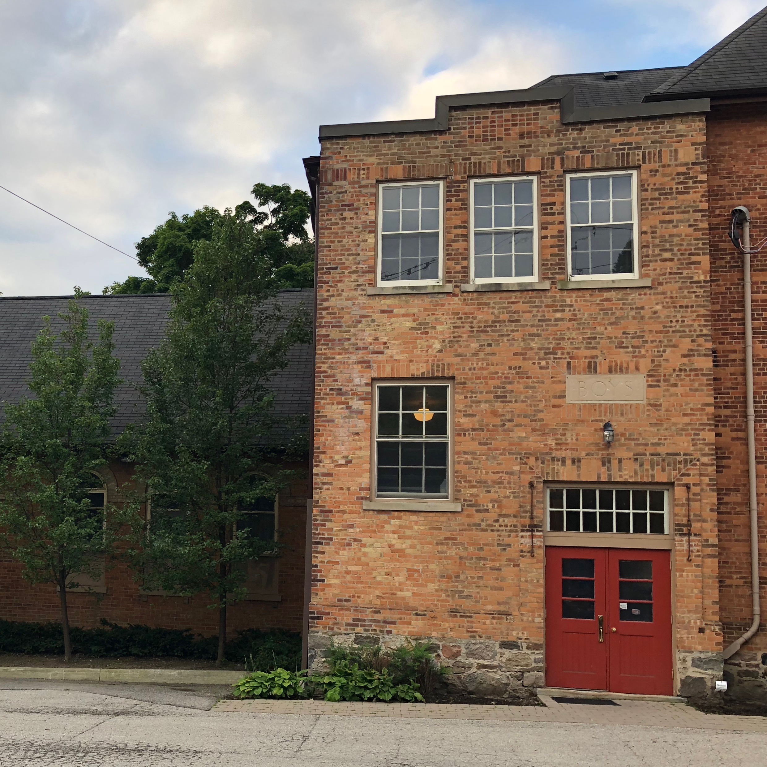 School house in Markham, Ontario that was turned into a coworking space