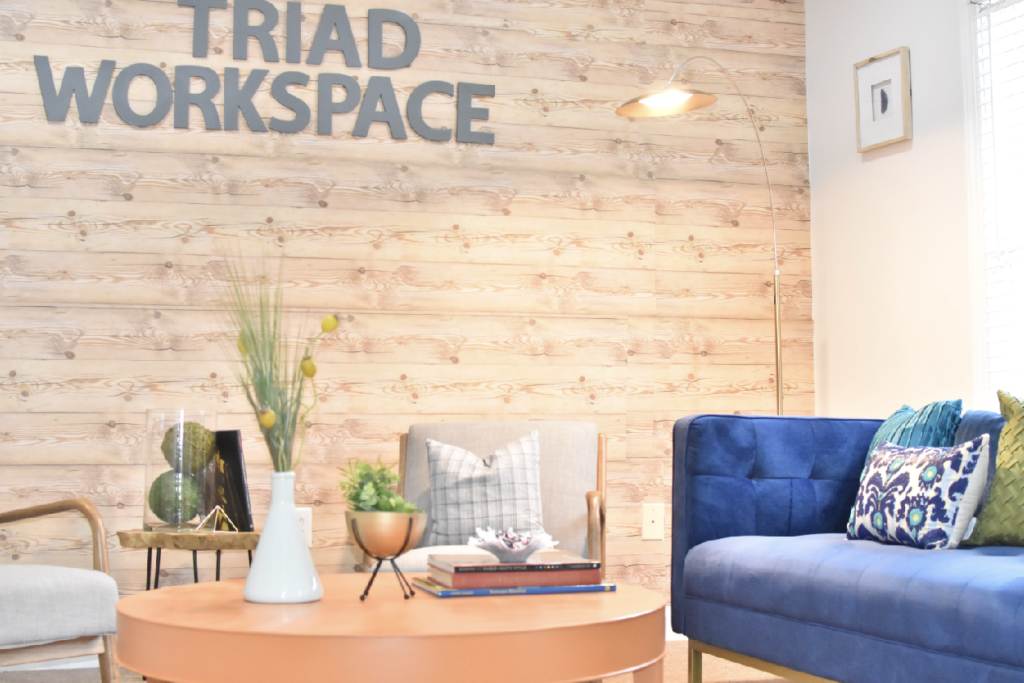 Lounge Area at Triad Work Space