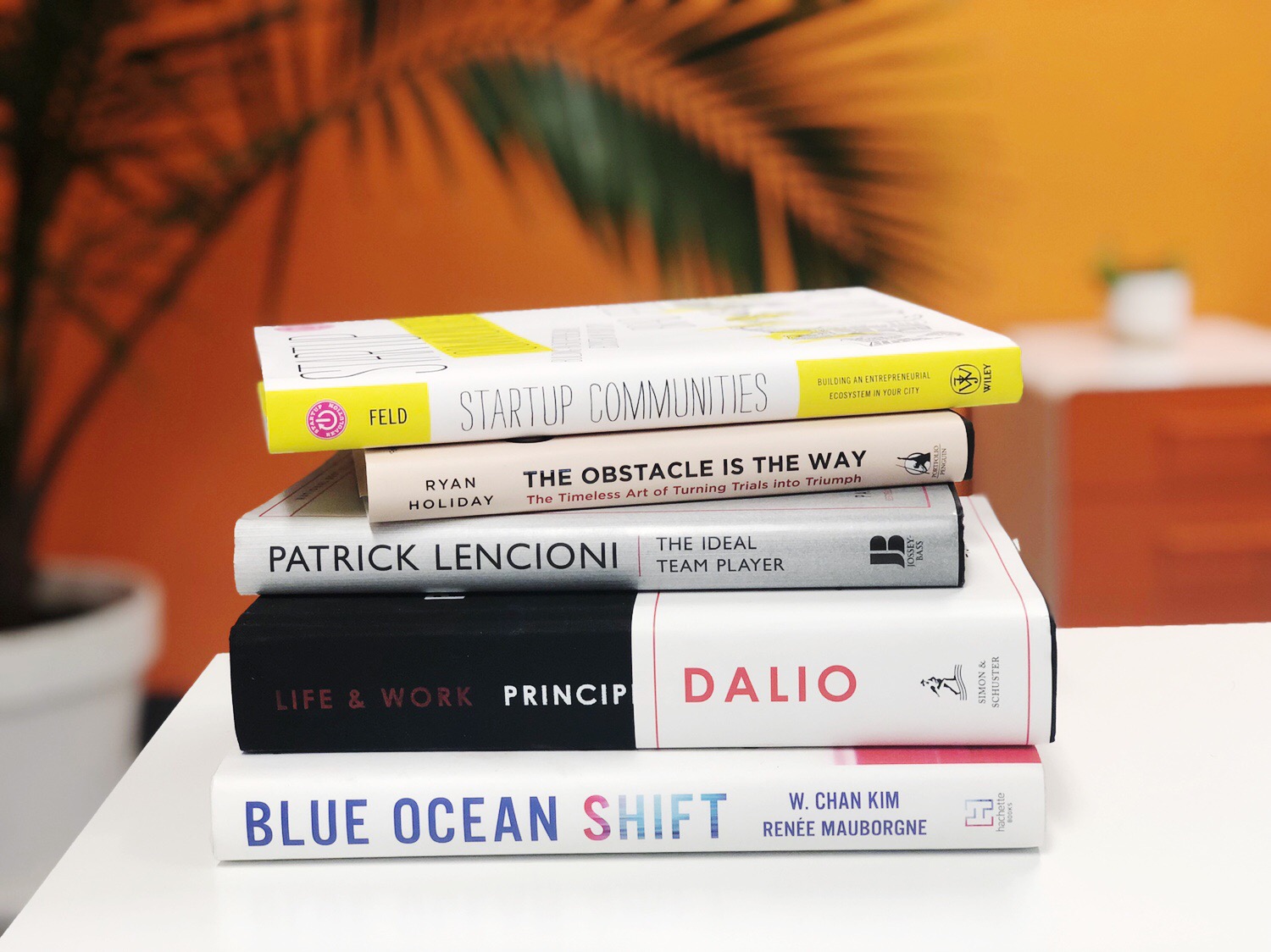 Stack of Recommended Books