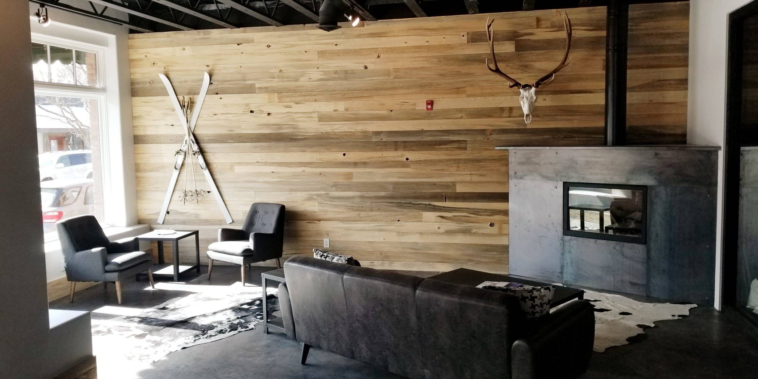 Coworking lounge area at COVENTURE