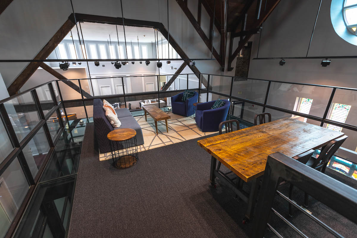 Photo of top floor at Co-balt