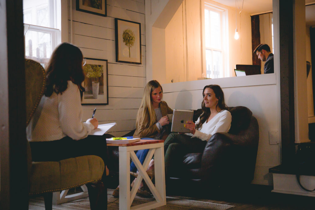 Women coworking at Main Street MI